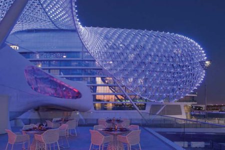 7 интересных фактов об отеле «Yas Viceroy Abu Dhabi» , Абу Даби, ОАЭ