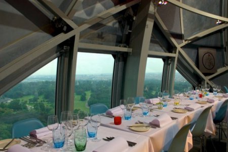 7 интересных фактов о ресторане «Atomium», Брюссель, Бельгия